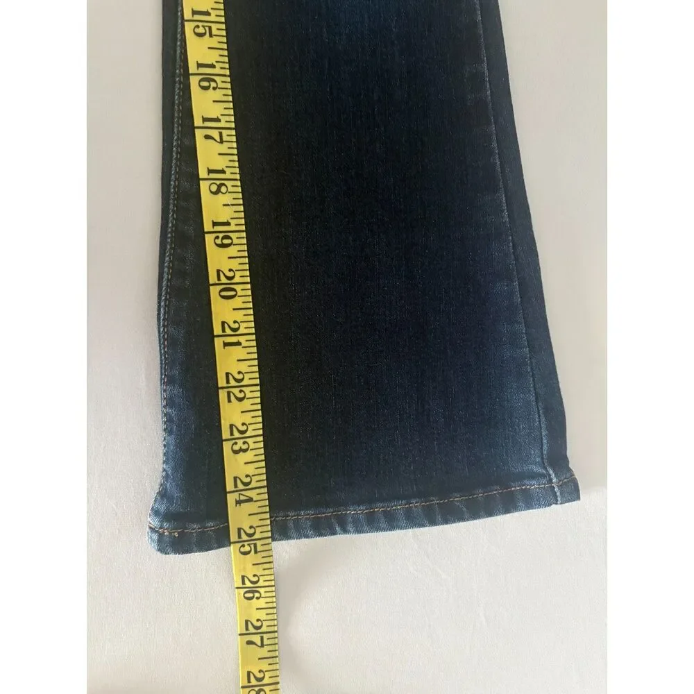 Jordache Flare Jeans Size 10 Dark Enzyme